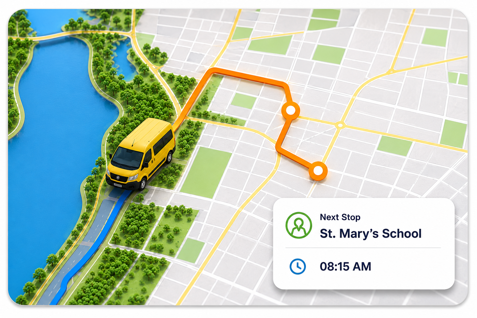 GPS School Pickup & Drop Service Hyderabad